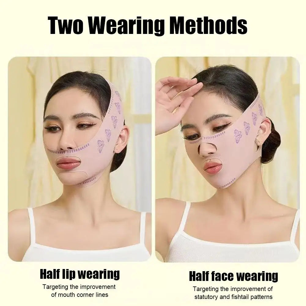 Breathable V Face Band Cheek Lift Up Face Thin Mask Reduce