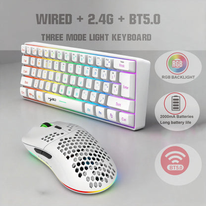 Wireless Keyboards and Mouse Kwhite Gaming Eyboard USB
