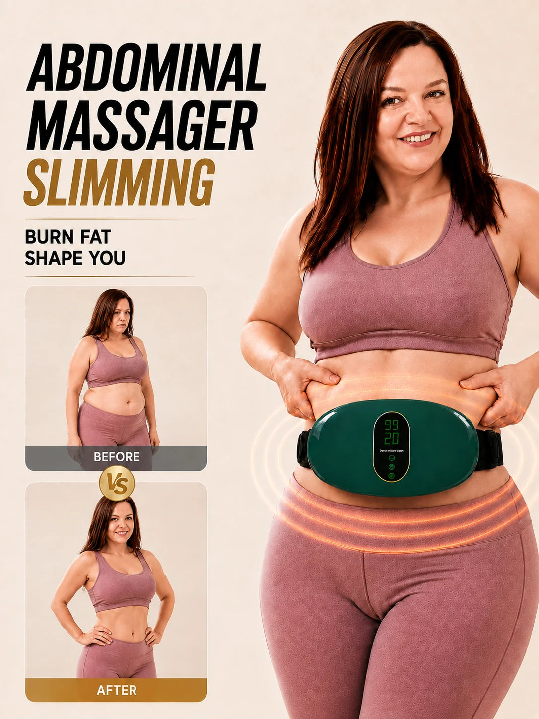 Slimming Machine for Women, Electric Abdominal Fat Burner,