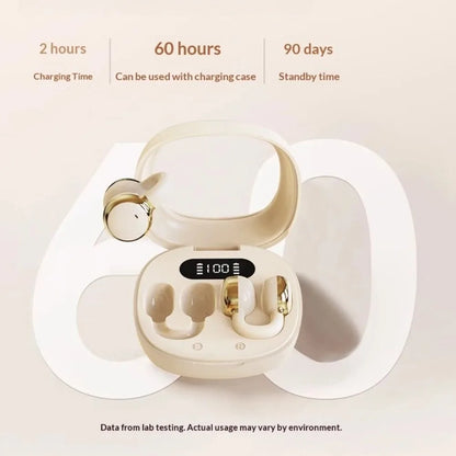 Open Clip Wireless Earbuds Anti Sound Leak Construction Immersive