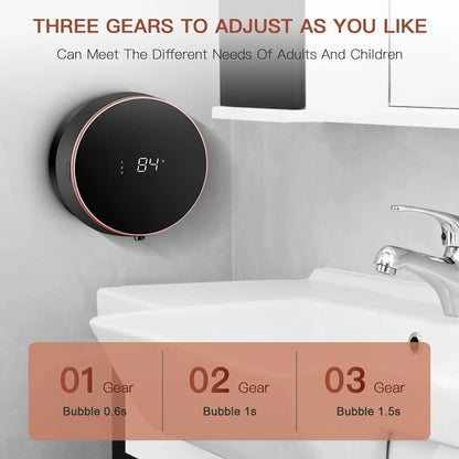 Automatic Foaming Soap Dispenser - Touchless Wall Mount