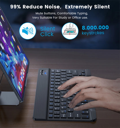 Bluetooth Wireless Keyboard Mouse For Android IOS Samsung