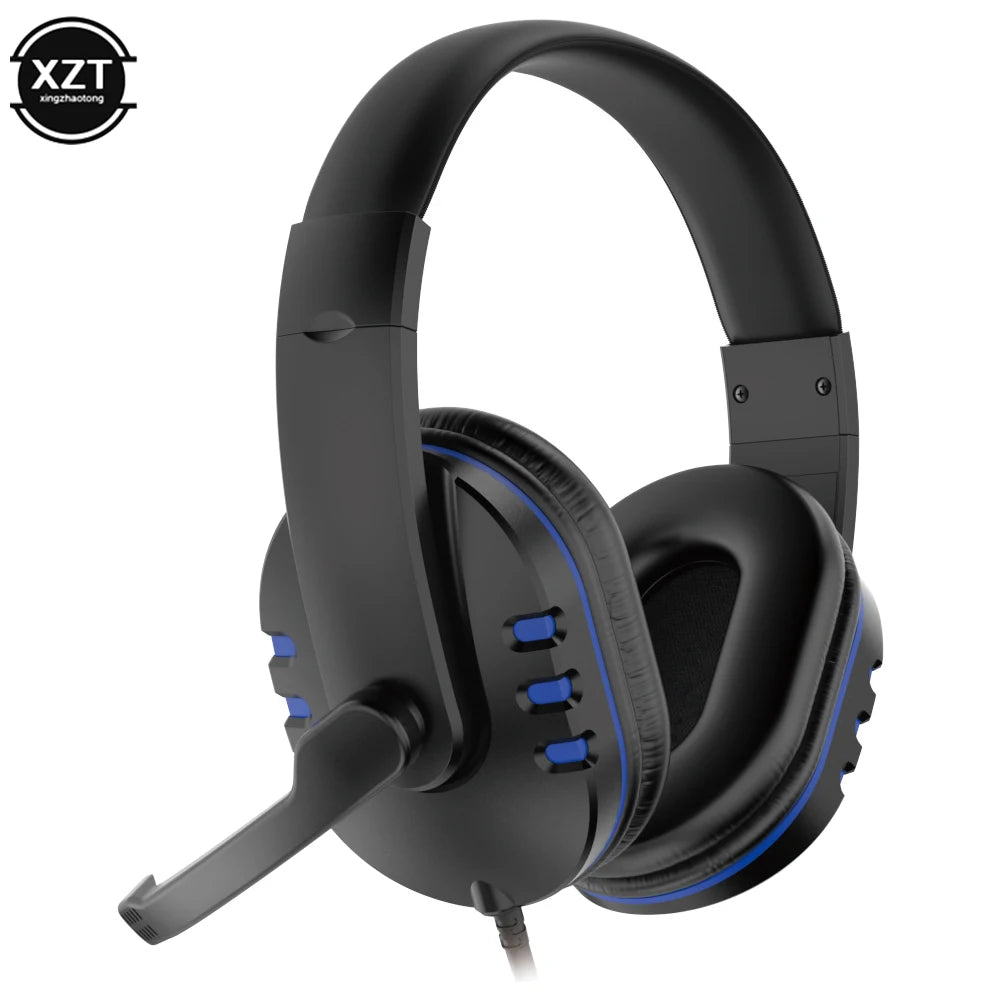Headphones Gamer Headset with Microphone For PC
