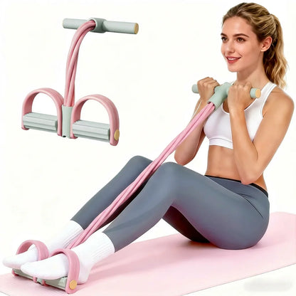 Adjustable Resistance Foot Pedal Resistance Band Home Gym Equipment