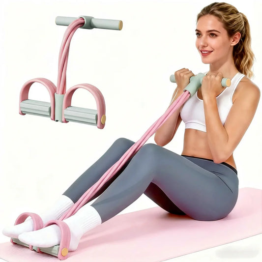 Adjustable Resistance Foot Pedal Resistance Band Home Gym Equipment