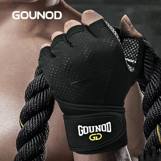 GOUNOD Gym Gloves for Men Women Fitness Weight Lifting Wristband