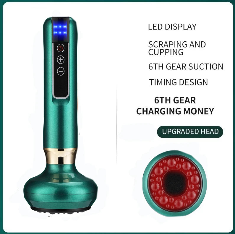 Intelligent Suction Medical Cupping Set Beauty Massager Glass