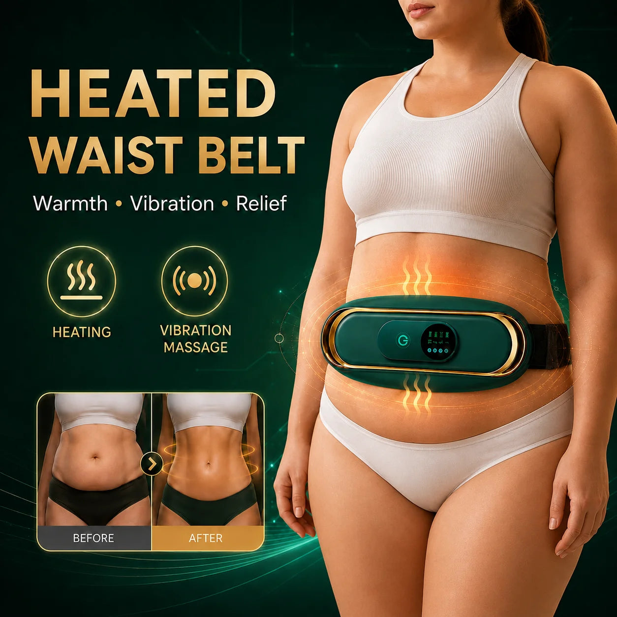 Slimming Machine for Women, Electric Abdominal Fat Burner,