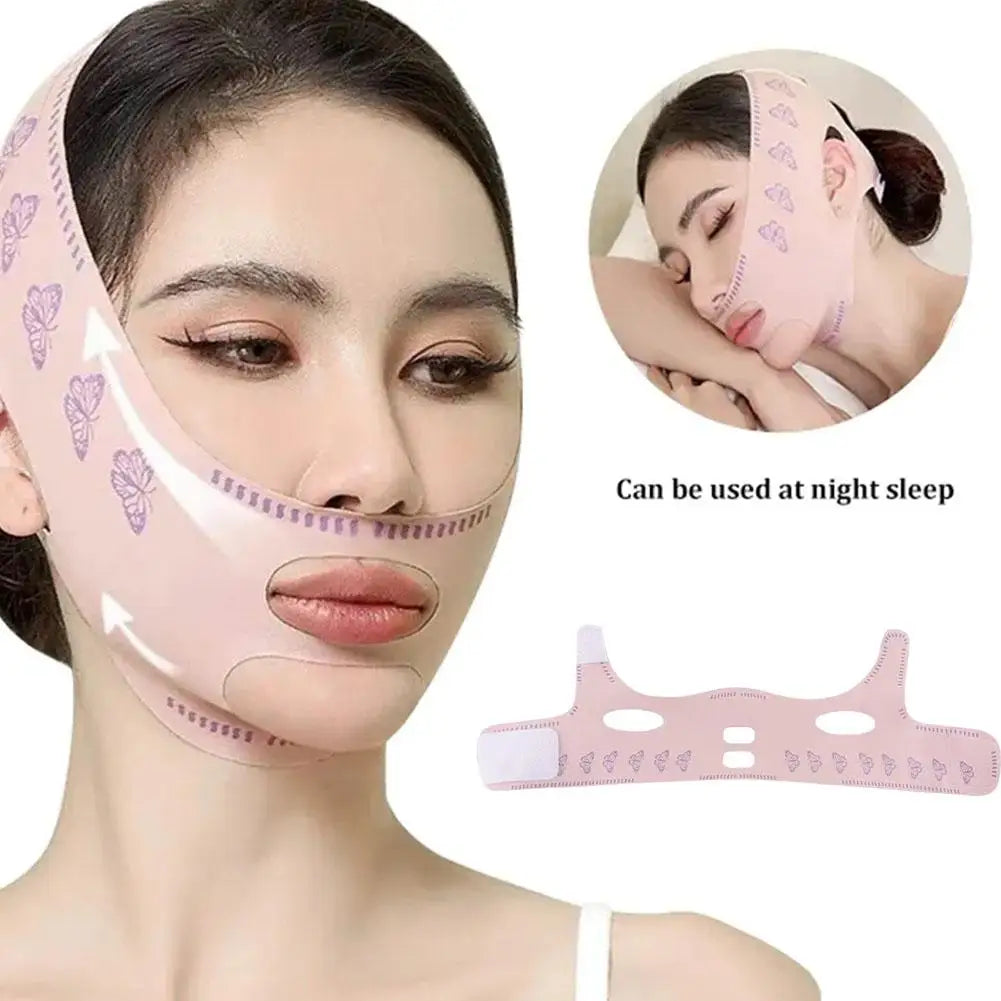 Breathable V Face Band Cheek Lift Up Face Thin Mask Reduce
