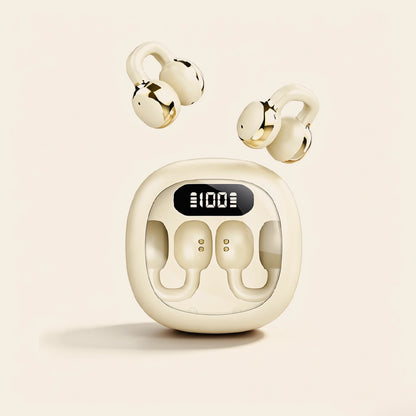 Open Clip Wireless Earbuds Anti Sound Leak Construction Immersive