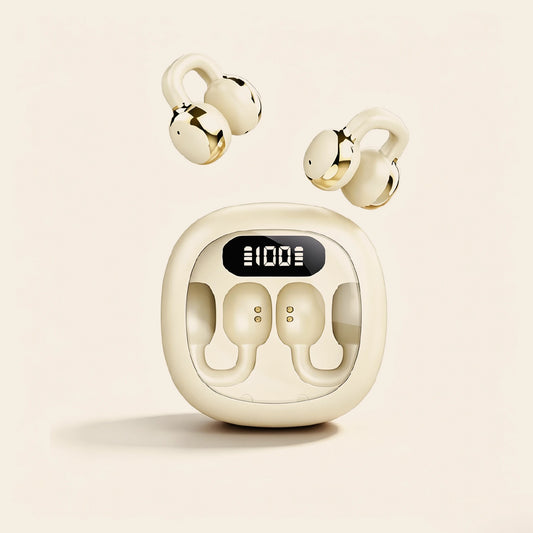 Open Clip Wireless Earbuds Anti Sound Leak Construction Immersive