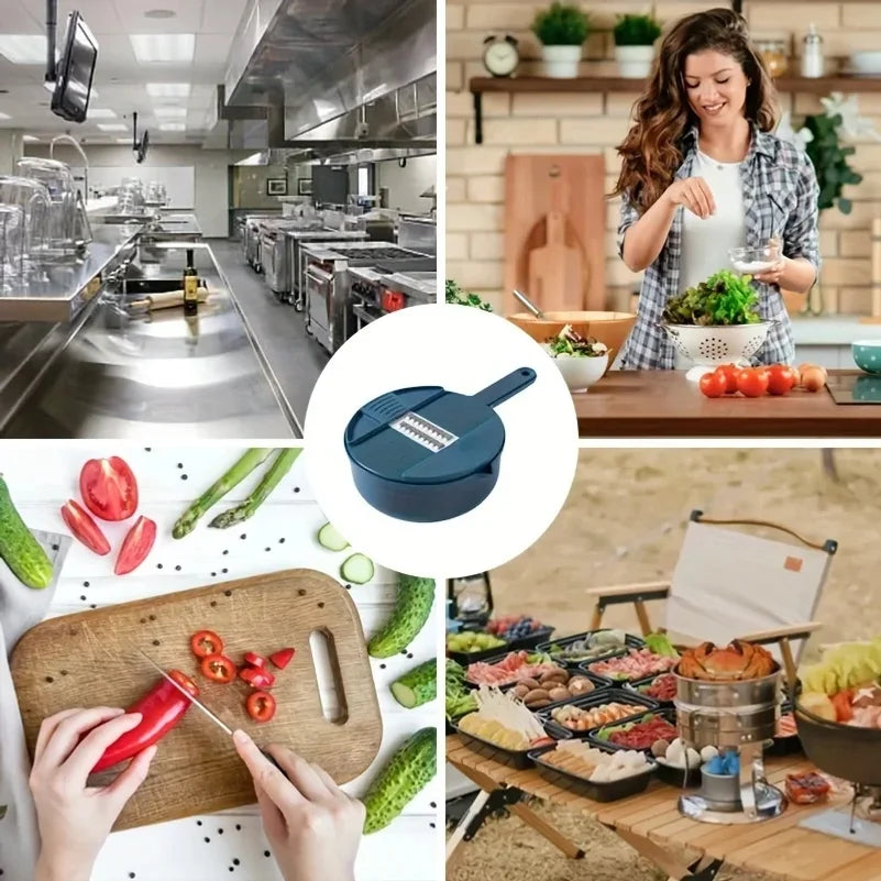 9 in 1 Vegetable Cutter Multi-Functional Potatoes Manually Cut Shred