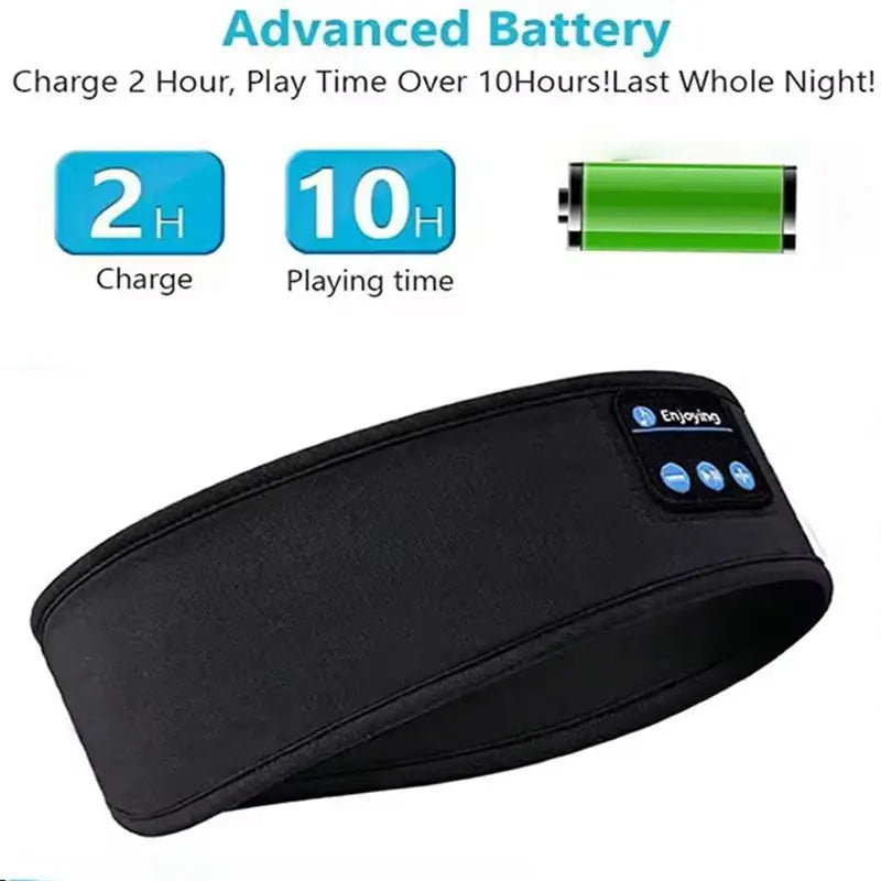 New Bluetooth Sleep Headset Wireless Headphones Music Eye Mask