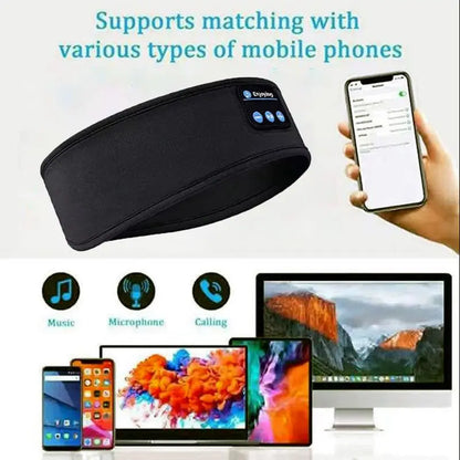 New Bluetooth Sleep Headset Wireless Headphones Music Eye Mask