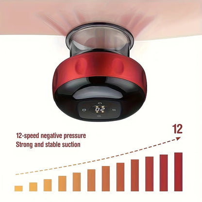 Smart Vacuum Cupper Body Cupping Scraping Massager Electric