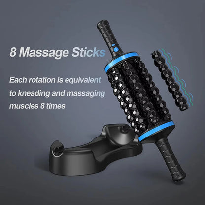 NEW Cordless Roller Body Massage Rechargeable Vibrators 360