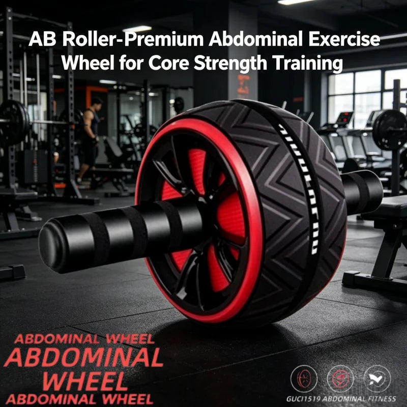 Unisex Exercise and Fitness Abdominal Roller, Silent Core Exercise