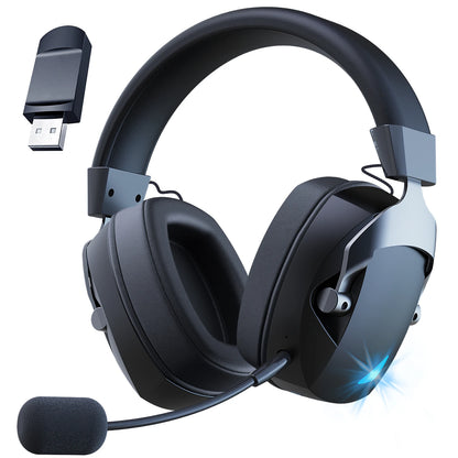 Gaming Headset with Detachable Noise Cancelling Microphone,