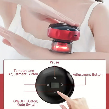 Smart Vacuum Cupper Body Cupping Scraping Massager Electric