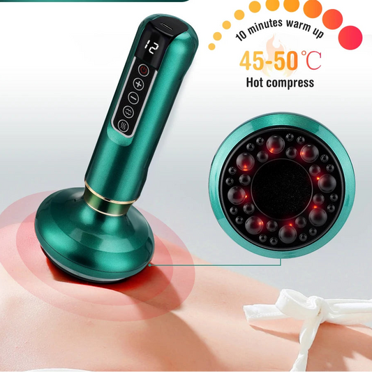 Intelligent Suction Medical Cupping Set Beauty Massager Glass
