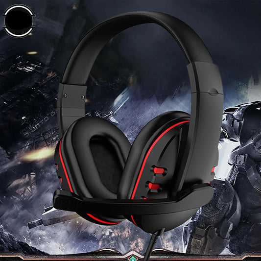 Headphones Gamer Headset with Microphone For PC