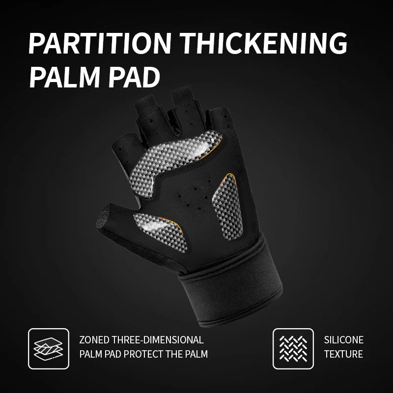 GOUNOD Gym Gloves for Men Women Fitness Weight Lifting Wristband