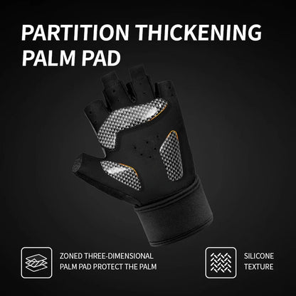GOUNOD Gym Gloves for Men Women Fitness Weight Lifting Wristband