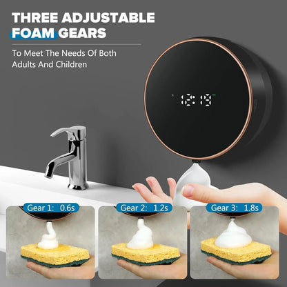 Automatic Foaming Soap Dispenser - Touchless Wall Mount