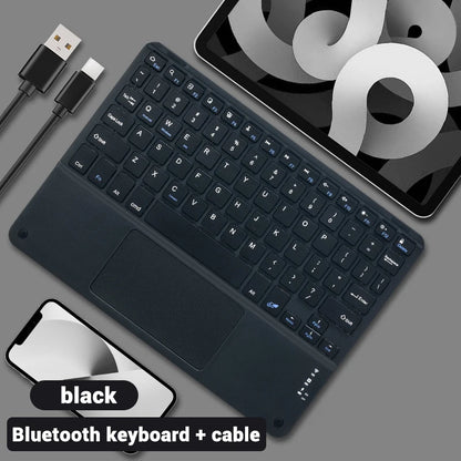 Bluetooth Wireless Keyboard Mouse For Android IOS Samsung