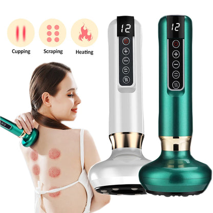 Intelligent Suction Medical Cupping Set Beauty Massager Glass