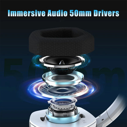 G06 Dual Wireless Gaming Headset with Microphone for PS5,