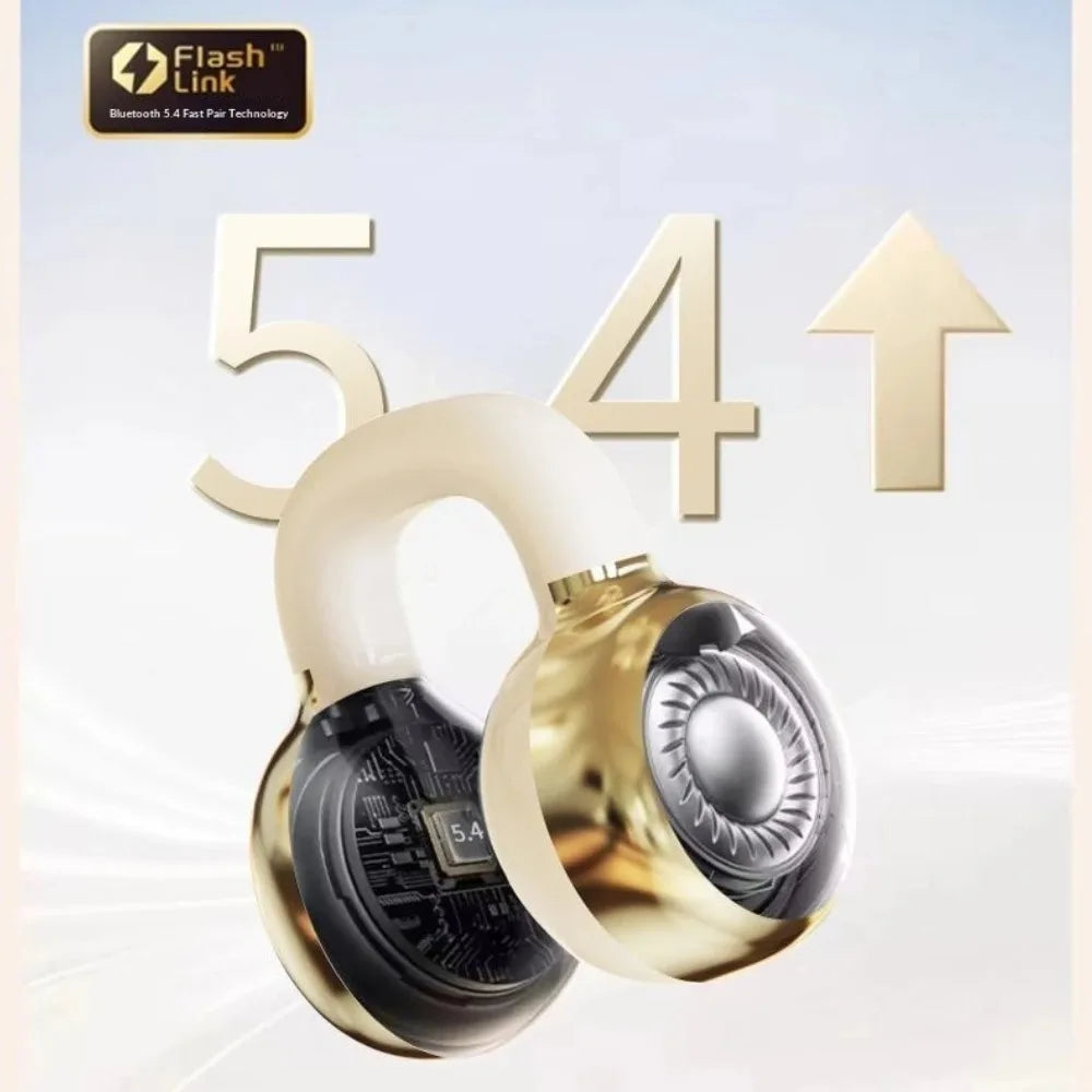 Open Clip Wireless Earbuds Anti Sound Leak Construction Immersive