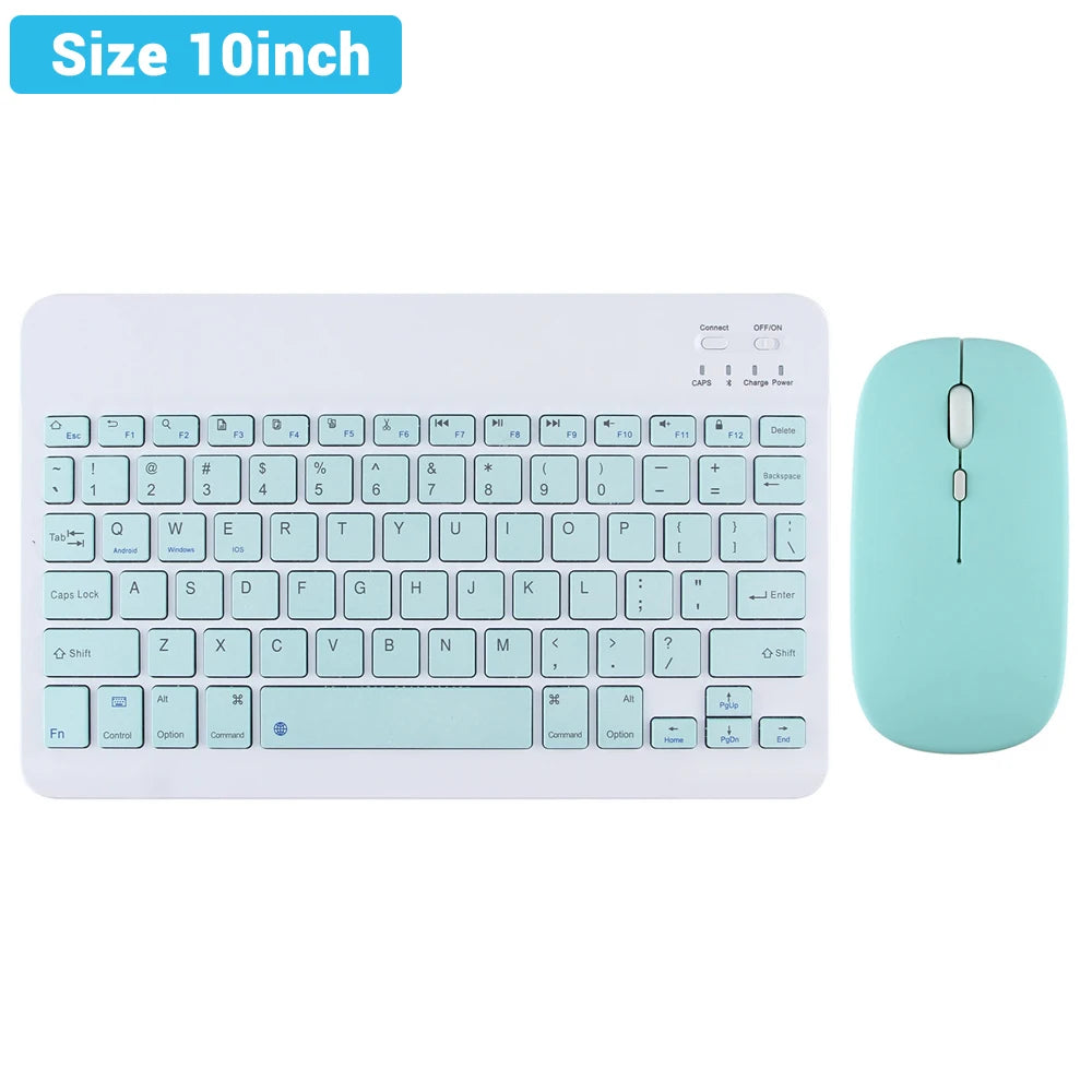Bluetooth Wireless Keyboard Mouse For Android IOS Samsung