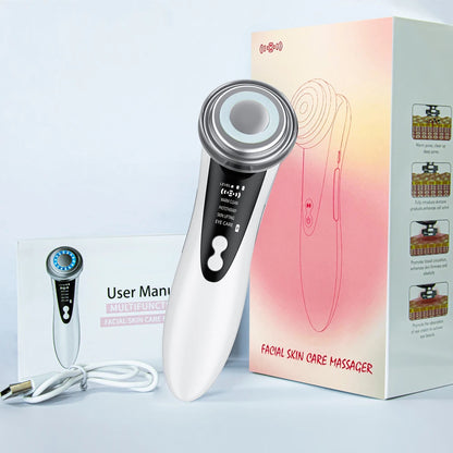 Face Massager Skin 5 In 1 Rejuvenation Massage LED Facial Lifting