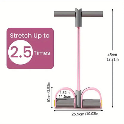 Adjustable Resistance Foot Pedal Resistance Band Home Gym Equipment