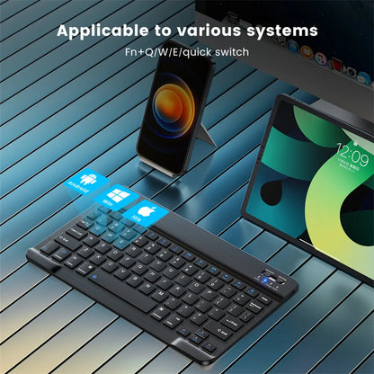 Bluetooth Wireless Keyboard Mouse For Android IOS Samsung