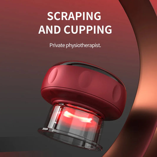 Smart Vacuum Cupper Body Cupping Scraping Massager Electric
