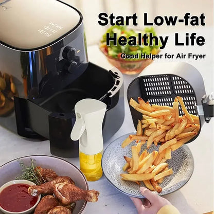 200/300/500ml Oil Spray Bottle BBQ Cooking Olive Oil Sprayer Plastic