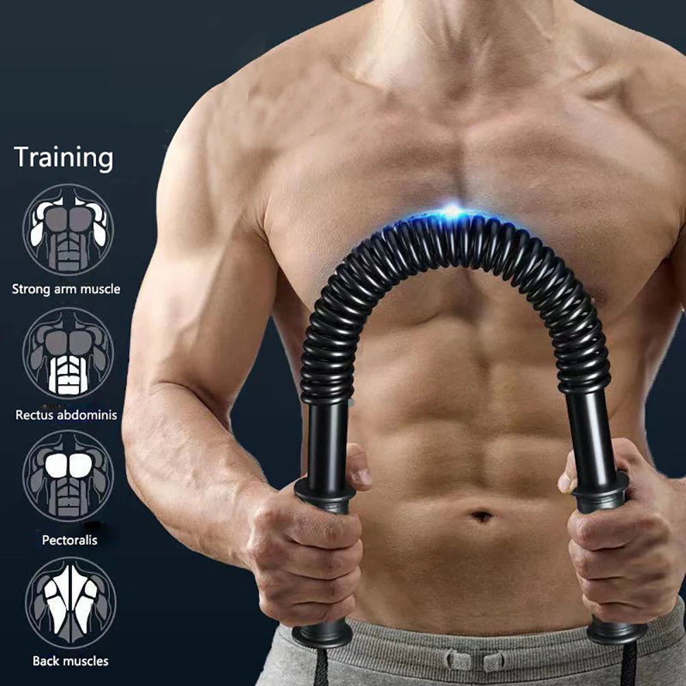 Spring Arm Strength Bar, Arm Strength Trainer, Chest Muscle Biceps