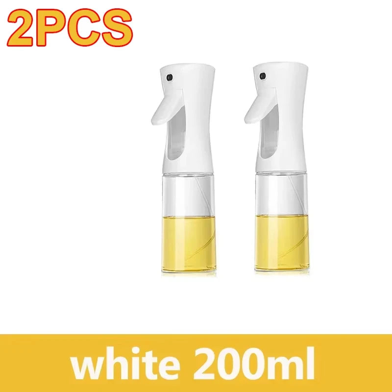200/300/500ml Oil Spray Bottle BBQ Cooking Olive Oil Sprayer Plastic