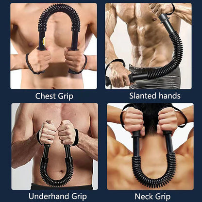 Spring Arm Strength Bar, Arm Strength Trainer, Chest Muscle Biceps