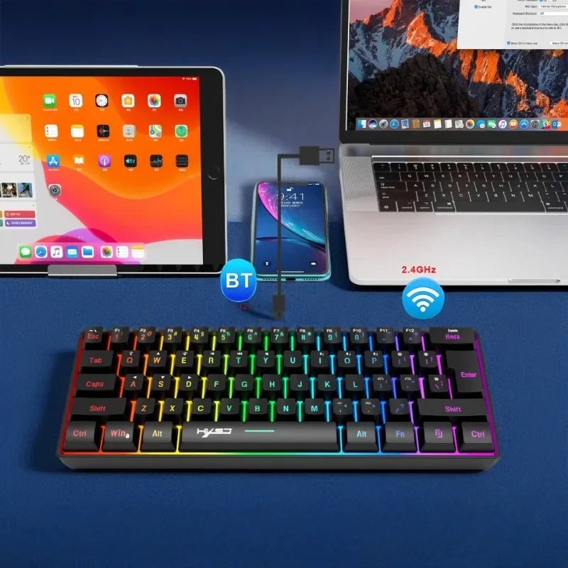 Wireless Keyboards and Mouse Kwhite Gaming Eyboard USB
