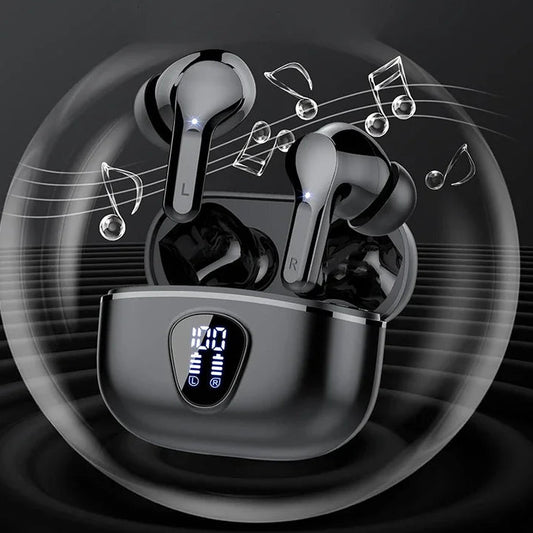 New Wireless Earbuds HiFi Stereo Headphones BT5.3 with ENC Noise