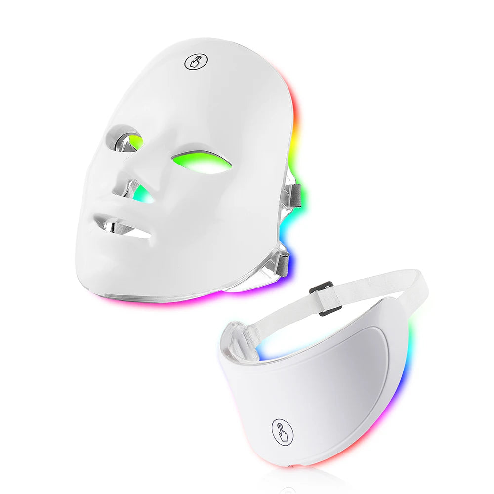 Face and Neck Beauty Machine LED Facial Mask Photon Neck
