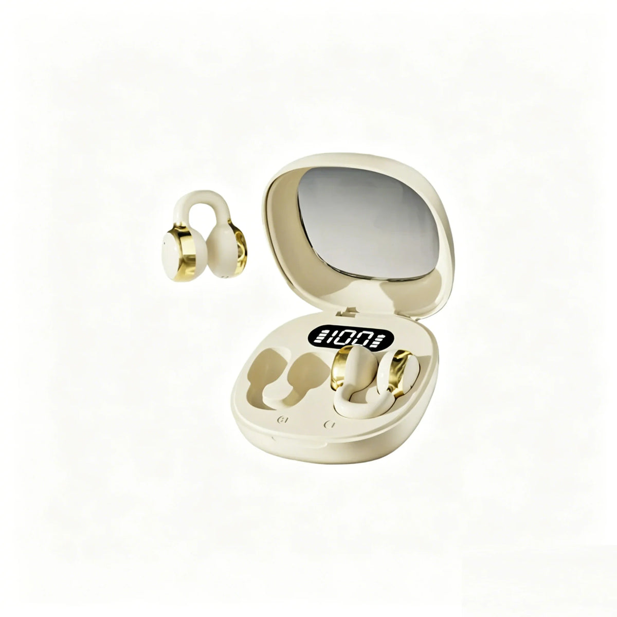 Open Clip Wireless Earbuds Anti Sound Leak Construction Immersive