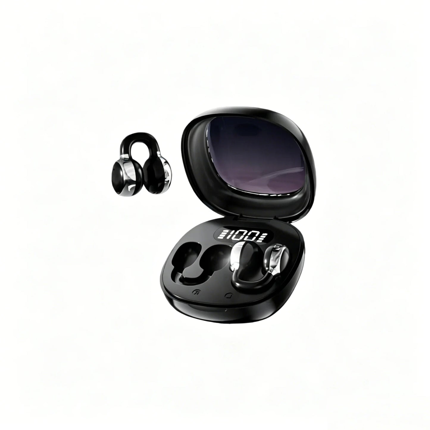 Open Clip Wireless Earbuds Anti Sound Leak Construction Immersive
