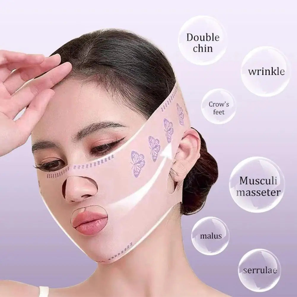 Breathable V Face Band Cheek Lift Up Face Thin Mask Reduce