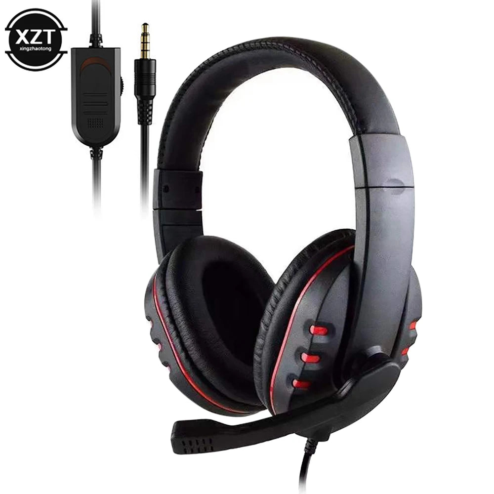 Headphones Gamer Headset with Microphone For PC