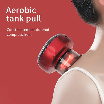 Smart Vacuum Cupper Body Cupping Scraping Massager Electric