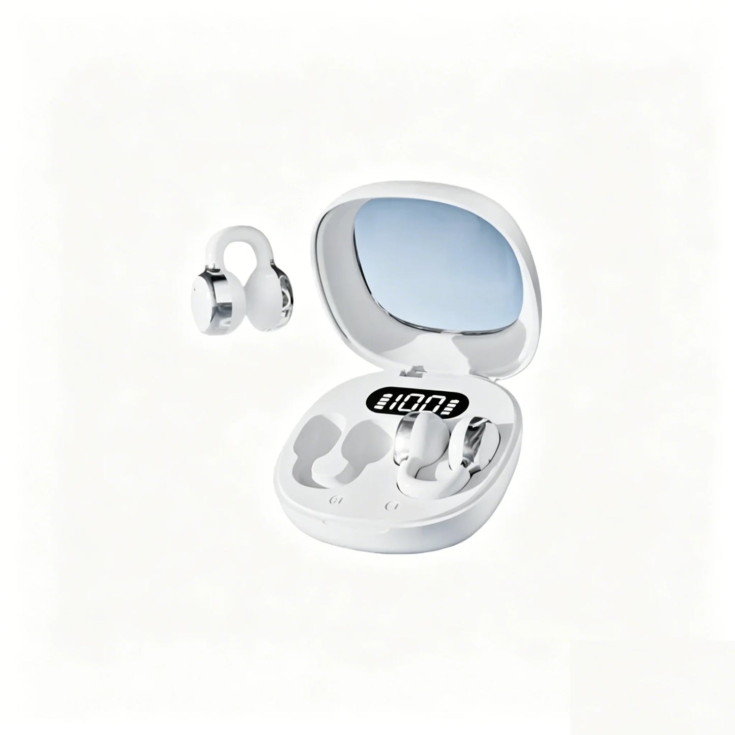 Open Clip Wireless Earbuds Anti Sound Leak Construction Immersive